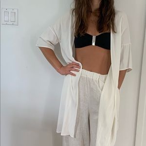 Off white resortwear set